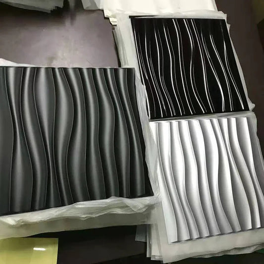 30cm Decorative 3D Wall Panel wave Diamond Design